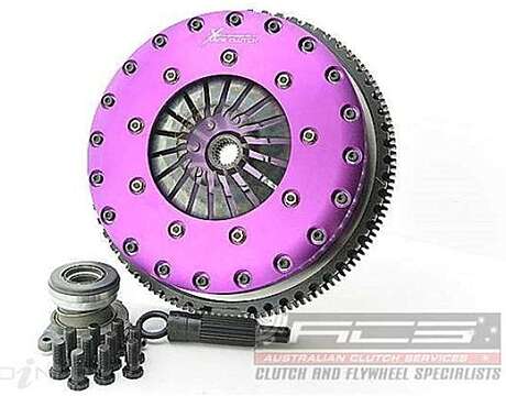 Xtreme Performance KFD23648-2E 230mm Rigid Ceramic Twin Plate Clutch Kit Incl Flywheel & CSC 1800Nm