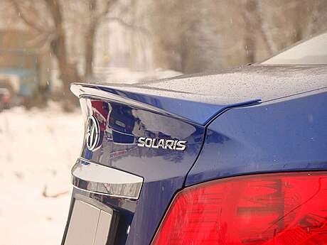 Trunk Spoiler MV-Tuning Hyundai Solaris Sedan 2010-2016