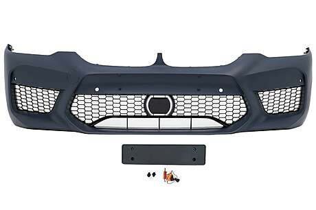 Front Bumper suitable for BMW 5 Series G30 G31 Limousine Touring (2017-2019) M5 Sport Design