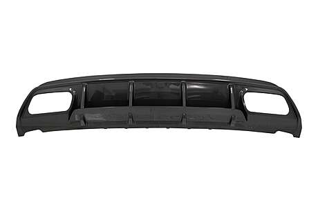 Rear Bumper Valance Diffuser suitable for Mercedes W176 A-Class (2013-2018) A45 Facelift Design Carbon Look