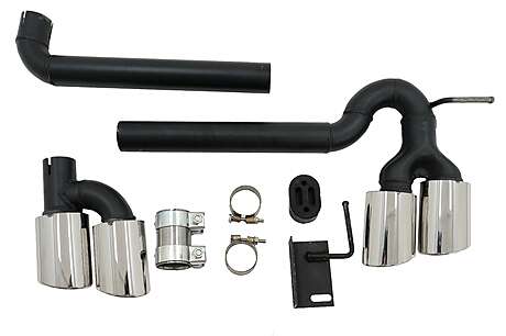 Exhaust System suitable for Audi A3 8V Sedan Cabrio (2012-2019) Sport Design