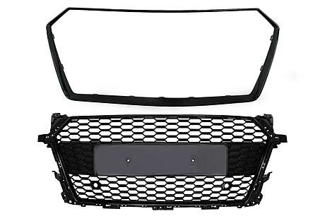 Front Grille suitable for Audi TT FV 8S (2015-2017) RS Design Black