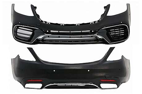 Body Kit suitable for Mercedes S-Class W222 Facelift (06.2017- 08.2020) S63 Design