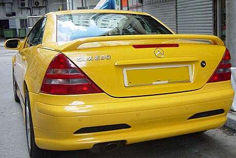 Trunk Spoiler Sport Style Unpainted Mercedes-Benz SLK R170 1998-2004