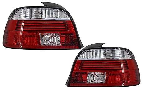 Taillights suitable for BMW 5 Series E39 (1996-2003) Red Clear LCI Design