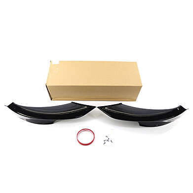 Front Bumper Splitters Glossy Black BMW E92 M-Sport 2010-2013