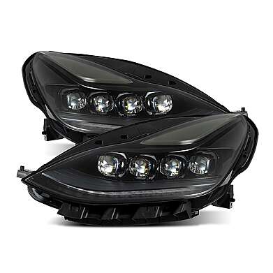 Front Headlights Black Led Tesla Model 3 2017-2023 / Model Y 2020-2023