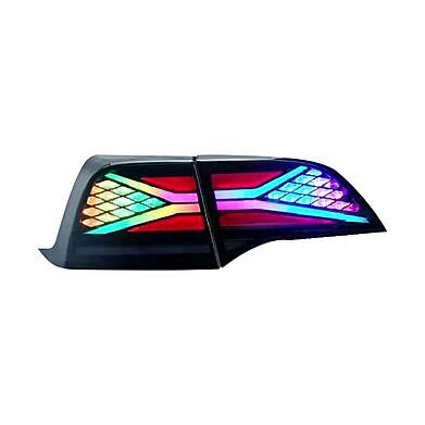 Tail Lights HCmotion RGB LED Tesla Model 3 2017-2023 Model Y 2020-2023 