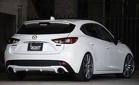 Rear Bumper Diffuser Garage Vary Mazda 3 и Mazda Axela BM 2014-2018