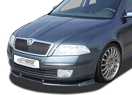 RDX RDFAVX30520 Front Lip Splitter VARIO-X for SKODA Octavia 2 Typ 1Z -2008 (not RS) 