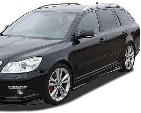 RDX RDSL066 Sideskirts for SKODA Octavia 2 / 1Z (incl. Facelift) "GT4"