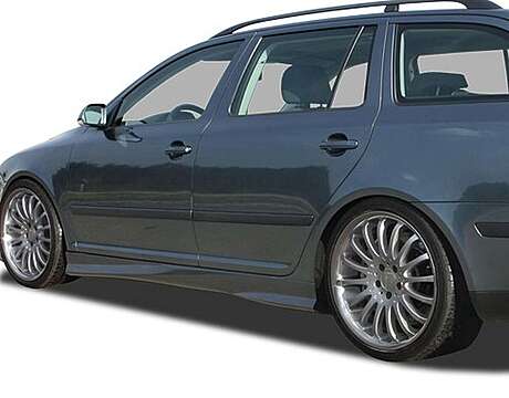 RDX RDSL366 Sideskirts for SKODA Octavia 2 / 1Z (incl. Facelift) "Turbo"