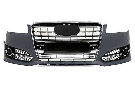 Front Bumper suitable for Audi A8 D4 Facelift D4.5 (2014-2017) S8 Design