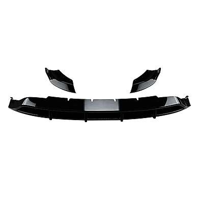 Front Bumper Spoiler Black Mercedes-Benz X254 GLC200 GLC220 GLC300 AMG 2022-2024