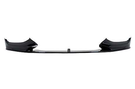 Front Bumper Spoiler suitable for BMW 1 Series F20 F21 (2011-2014) 2 Series F22 F23 (2014-up) Shiny Black