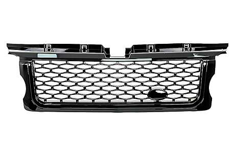 Front Grille suitable for Land Range Rover Sport L320 (2005-2008) Autobiography Look Black Edition