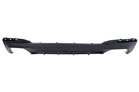 Rear Bumper Diffuser suitable for BMW 5 Series G30 G31 Limousine Touring (2017-2019) Matte Black & Carbon Look