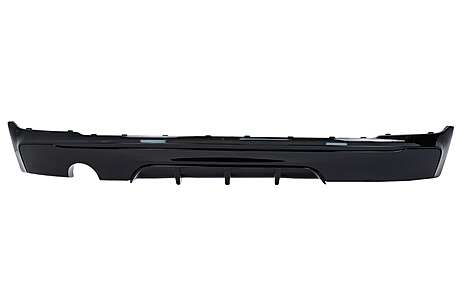 Rear Bumper Spoiler Valance Diffuser Left Single Outlet suitable for BMW 2 Series F22 F23 (2013-) Piano Black