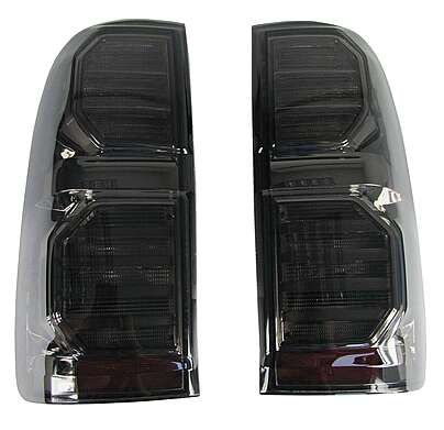 Rear Tail Lights Smoke Led Sport Style Toyota Hilux Mk6 / Mk7 (Vigo) 2004-2014