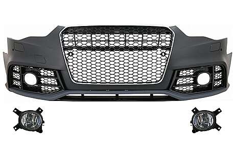 Front Bumper suitable for Audi A5 8T (2012-2016) Sport Design With Fog Lights