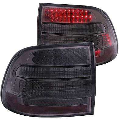 Rear Tail Lights Led Smoke Anzo 321262 Porsche Cayenne 955 2003-2006