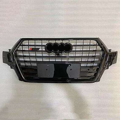 Front Bumper Grille Black RSQ7 Style Audi Q7 SQ7 2016-2019 