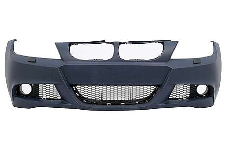 Front Bumper suitable for BMW 3 Series E90 Sedan E91 Touring LCI (2008-2011) M-Technik Design with PDC & SRA