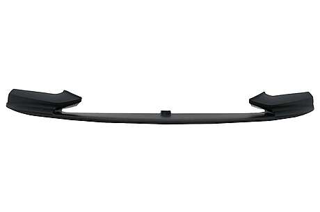 Front Bumper Spoiler Lip suitable for BMW 5 Series F10 F11 Sedan Touring (2011-2017) Matte Black