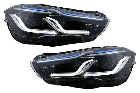 LED Headlights suitable for BMW X1 SUV F48 (2015-2020) Conversion from Halogen to LED