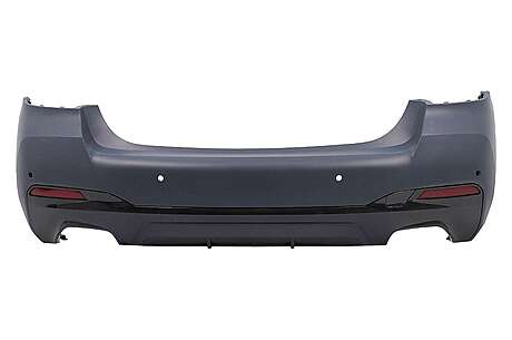 Rear Bumper suitable for BMW 5 Series G30 LCI Limousine (2020-2023) Sport Design