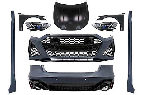 Complete Wide Body Kit suitable for Audi A7 4G (2010-2014) Conversion to 2020+ RS Design