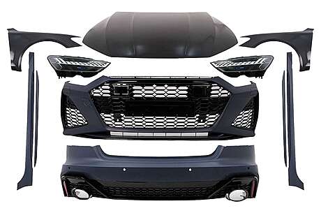Complete Wide Body Kit suitable for Audi A7 4G Facelift (2015-2017) Conversion to 2020+ RS Design