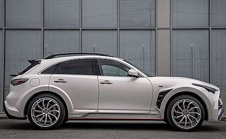 Alféizares de umbral SCL GLOBAL Concept Infiniti QX70 S51 (DRACO)