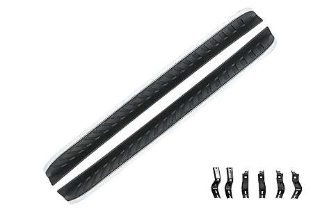 Running Boards Side Steps suitable for Ford Ranger T6 (2011-2020)