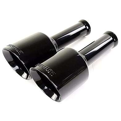 Double Wall 5 Inch Exhaust Tip Black TOTALFLOW 2192B Dodge RAM 1500 Trucks 5.7L 2019- 2021 