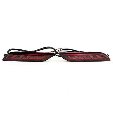 Rear Bumper Reflector LED Brake Signal Lights New Style Toyota Camry V70 2018-2022