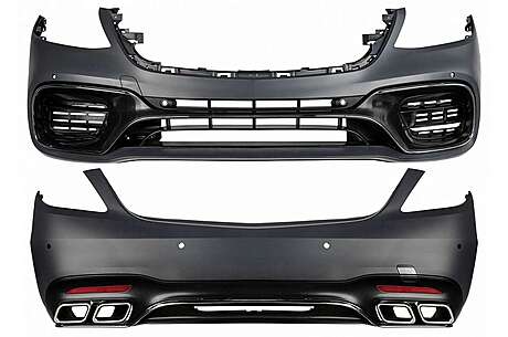 Body Kit suitable for Mercedes S-Class W222 Facelift (2013-08.2020) S63 Design