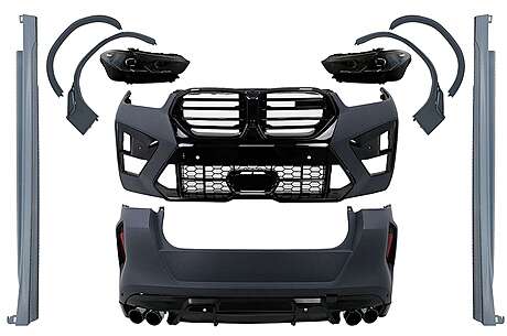 Complete Body Kit suitable for BMW X6 G06 (2018-2022) Conversion to LCI X6M Design
