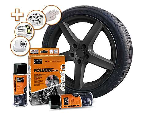 FOLIATEC 2062 Anthracite Matallic Matt Spray Film Set