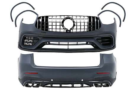 Body Kit suitable for Mercedes GLC SUV Facelift X253 (2020-Up) GLC63 Design