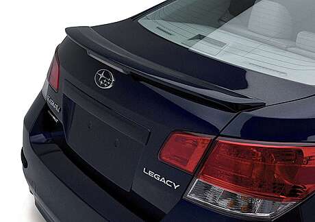Trunk Lip Spoiler Crystal Black Silica E721SAJ000V3 Subaru Legacy 2010-2012