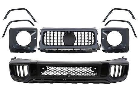 Front Bumper suitable for Mercedes G-Class W463 / W464 (2018-2022) 2024 G63 Design