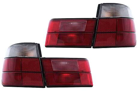 Taillights suitable for BMW 5 Series E34 Sedan (1987-1995) Red White