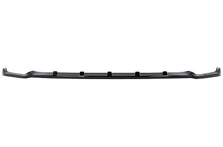 Front Bumper Spoiler Lip suitable for VW Tiguan II Mk2 R/ R Line Facelift (2020-2024) Black