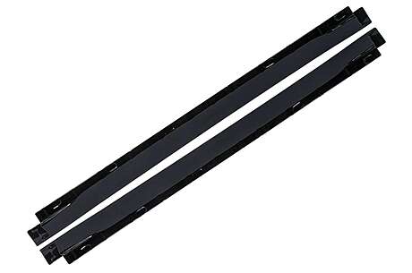 Side Skirts Extensions suitable for VW Tiguan II Mk2 R/ R Line Facelift (2020-2024) Black
