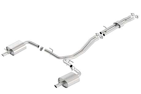 Borla 140659 S-Type Cat-Back Exhaust System Ford Explorer Ecoboost 3.5L 2016-2017