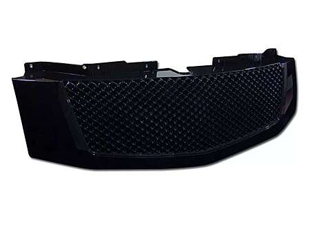 Front Radiator Grill Black Bentley Style Cadillac Escalade 2007-2014
