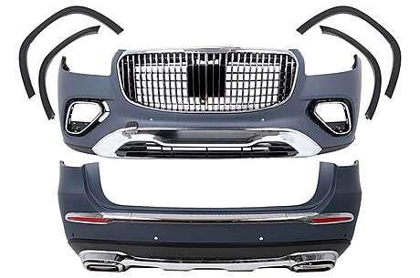Body Kit suitable for Mercedes GLS SUV X167 (2019-2023) Conversion to 2024 Design