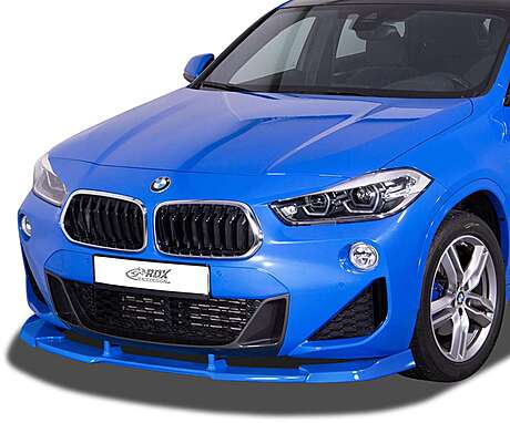 RDX RDFAVX30129 Front Spoiler VARIO-X for BMW X2 F39 M-Sport, M35i (2018+) Front Lip Splitter
