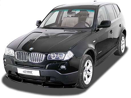 RDX RDFAVX30179 Front Spoiler VARIO-X for BMW X3 E83 2003-2010 Front Lip Splitter
